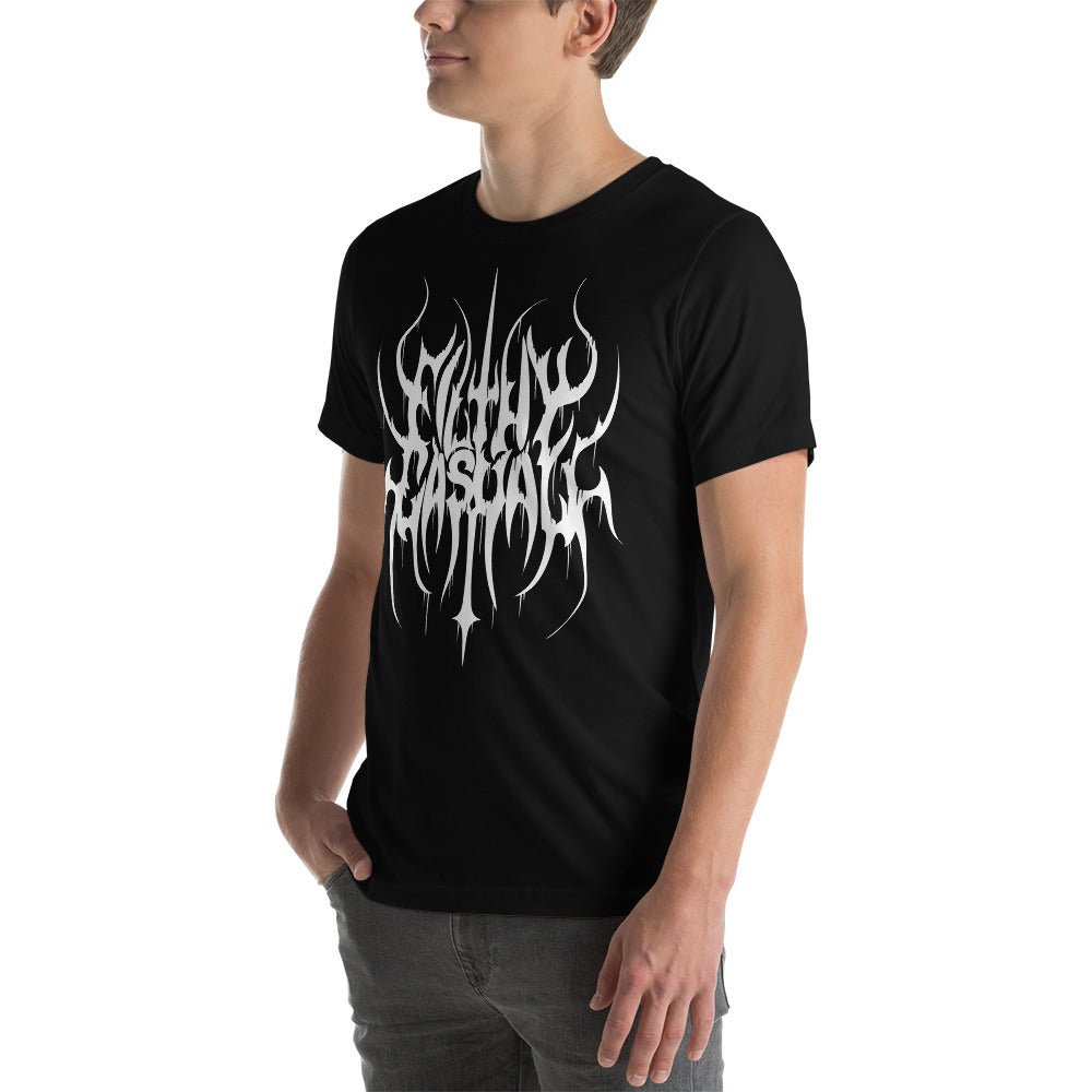 Black Metal T-shirt - Filthy Casual Co.