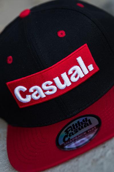 Casual Block Snapback - Filthy Casual Co.