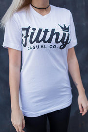 Empire White T-Shirt - Filthy Casual Co.