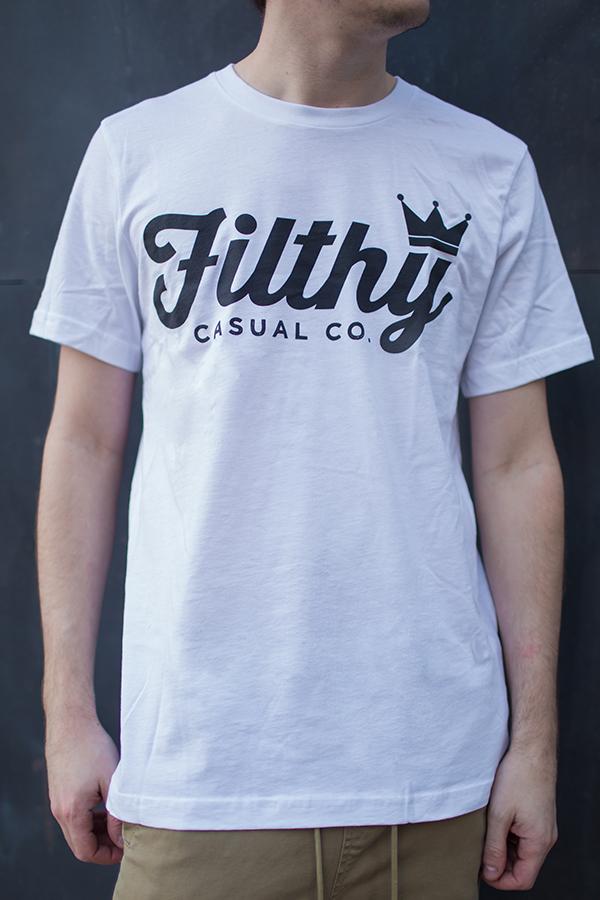 Empire White T-Shirt - Filthy Casual Co.