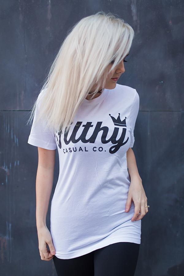 Empire White T-Shirt - Filthy Casual Co.