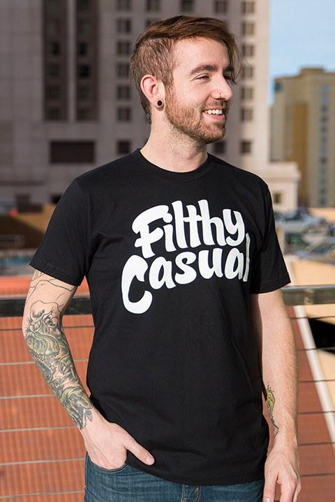 Filthy Casual Black T-Shirt - Filthy Casual Co.