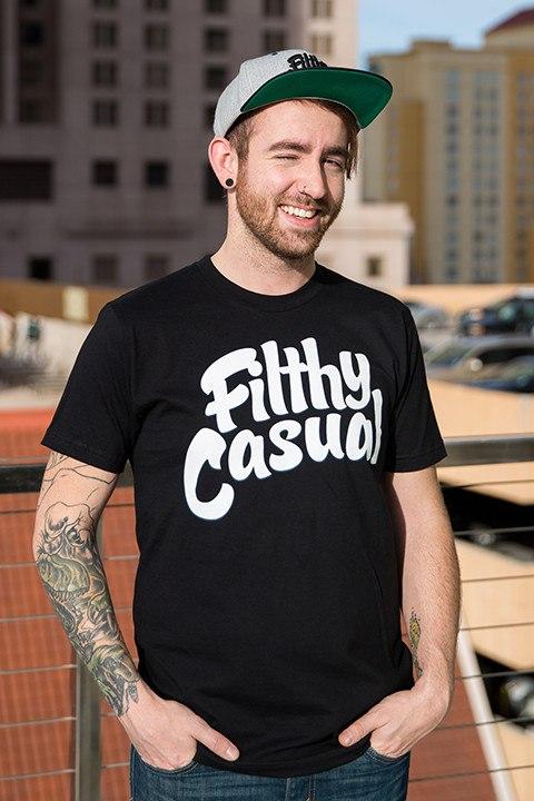 Filthy Casual Black T-Shirt - Filthy Casual Co.