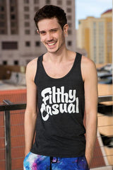 Filthy Casual Black Tank - Filthy Casual Co.