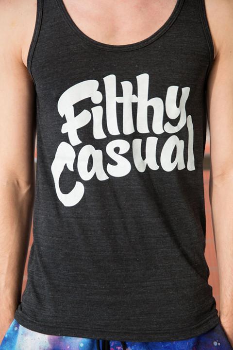 Filthy Casual Black Tank - Filthy Casual Co.