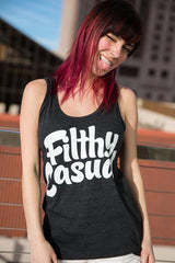 Filthy Casual Black Tank - Filthy Casual Co.
