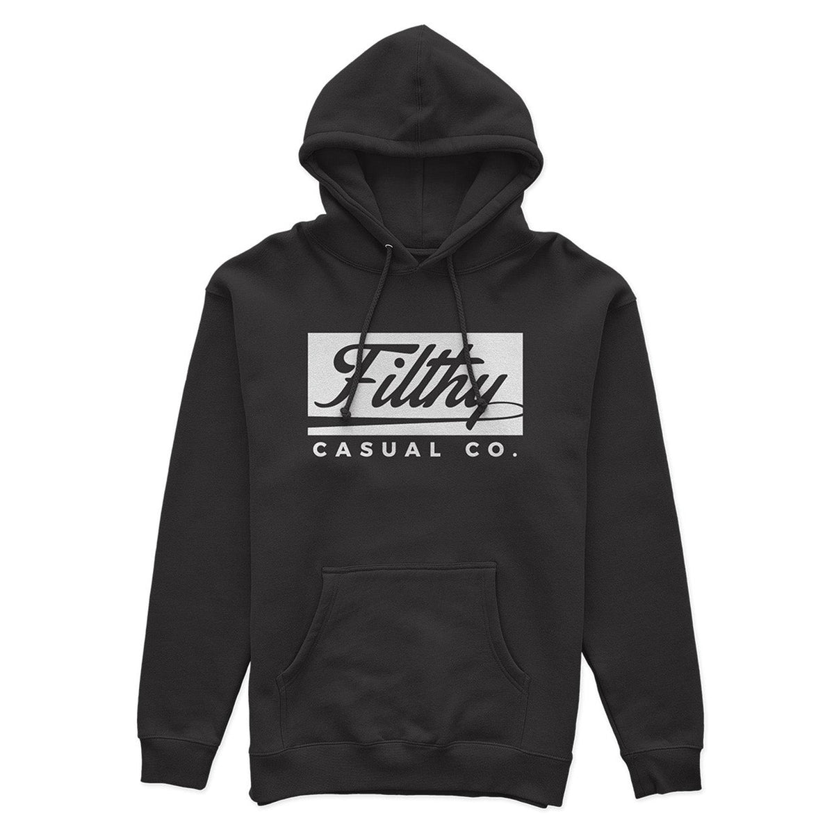 Shred Black Hoodie – Filthy Casual Co.