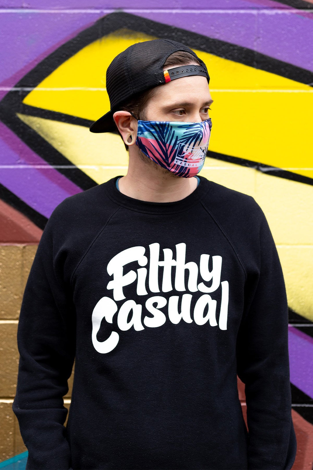 Tropical Shred Mask - Filthy Casual Co.